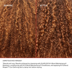 Olaplex No.10 humidity-resistant finish keeps curls defined all day.