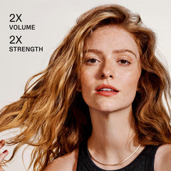 Olaplex No.4 FINE lather close-up shows creamy foam gentle on fine hair