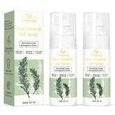 Olassubd Hair Growth Oil Spray bottle front shows lightweight daily scalp nourishment.