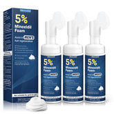 Olassubd Minoxidil 5% foam bottle for easy daily dosing and scalp care.