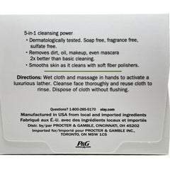 OLAY Daily Gentle Clean cloths provide 4-in-1 benefits: cleanse, tone, exfoliate, hydrate.