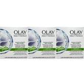 OLAY Daily Gentle Clean cloths water-activated lather delivers a gentle cleanse.