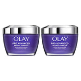 Olay Pro Advanced Retinol Complex Night Moisturizer jar for overnight rejuvenation and smoother texture