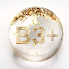 Olay Regenerist CP24 lightweight, non-greasy finish shown during application