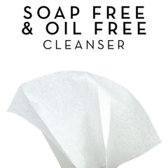 Olay Regenerist makeup remover wipes on the face removing makeup