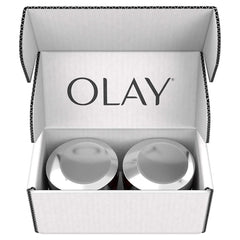 Olay Regenerist Micro Sculpting Cream jar closeup showing rich texture for smoother skin