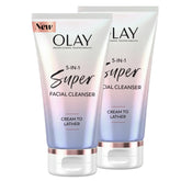 Olay front packaging showing product and benefits for easy identification