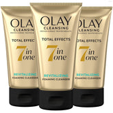 Olay Total Effects front bottle view showing clean packaging and benefit clarity