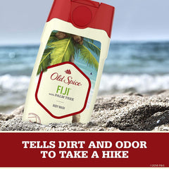 Old Spice Fiji palm tree lather captures beach vibes and clean confidence