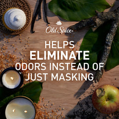 Old Spice Dry Spray vanilla argan oasis pack showcases soothing scent and conditioning