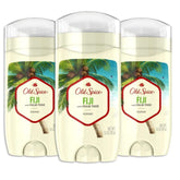 Old Spice Fiji Palm Tree Deodorant 3oz tropical scent and all-day freshness.
