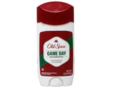 Old Spice Game Day invisible solid 3 oz bottle offers all-day freshness