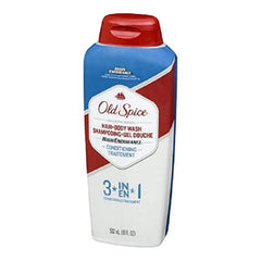 Old Spice High Endurance bottle front view for daily showers with a lasting masculine scent.