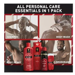 Old Spice Holidude Swagger body-spray can provides long-lasting scent for confident wear.