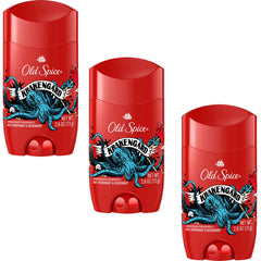 Old Spice Krakengard deodorant bottle 3-pack for all-day freshness.