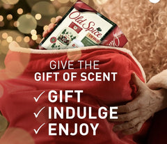 Old Spice Snickerdudel deodorant stick releases gourmet sugar-cookie aroma for festive days.