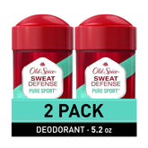 Old Spice Sweat Defense soft solid glide image demonstrating smooth application for protection.