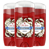 Old Spice Wolfthorn deodorant stick 3oz with twist dial for long-lasting freshness.