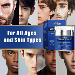 OLELON face cream in hand shows silky texture and quick absorption for all-day moisture.