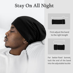 OLESILK Silk Bonnet packaging highlights premium packaging