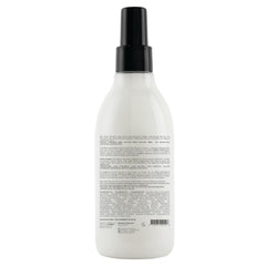 Oligo Professionnel Calura Blowout Mist spray demonstrates heat protection and faster drying for busy mornings