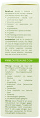 Olivella moisturizer texture closeup shows creamy, quickly absorbing formula.