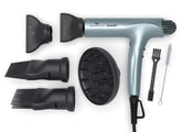 Olivia Garden 1875W SuperHP hair dryer front view with diffuser for frizz control.