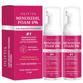 OLIVITA 5% Minoxidil Foam bottle for daily hair support