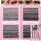 OLLAVO lash clusters kit packaging ready for at-home DIY lash projects