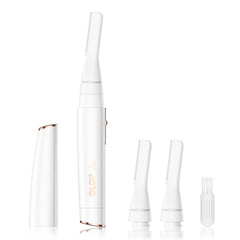 OLOV slim facial hair remover front view for precise daily grooming on face