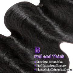 Olsmkis Brazilian virgin hair bundles 22 inch body wave for glamorous length