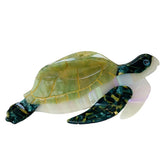 OMG Decor fashion sea turtle hair clip green, stylish hold for everyday outfits.