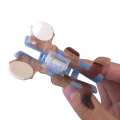 OMG Decor durable acetate hair clip with alloy springs for reliable daily use.
