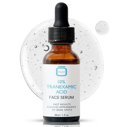 OMIC Tranexamic Serum bottle ready for daily brightening and even skin tone