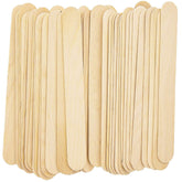 OMWAH Wax Stick 100pcs pack—durable wooden spatulas for waxing sessions