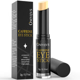 OMYIJVS Caffeine Eye Stick packaging shows an easy-to-use cooling eye treatment