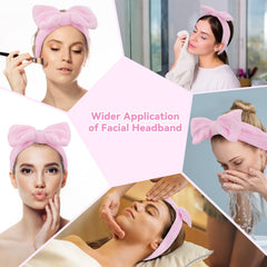 Ondder spa headband elastic 11-inch fit suits all hair types.