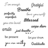 One Grace Blessed daily affirmations tattoos provide wearable motivation
