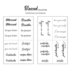One Grace Blessed long-lasting waterproof tattoos stay sharp during activities
