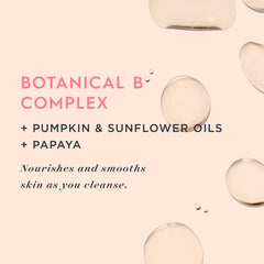 One Love Organics Botanical B Enzyme Cleansing Oil melts makeup and SPF