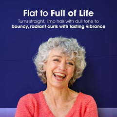One 'N Only Shiny Silver Perm Kit step-by-step visual guides at-home curling.