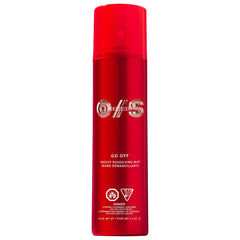 ONE/SIZE GO Off makeup dissolving mist bottle for easy eye makeup removal.