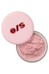 One Size Ultimate Blurring Setting Powder packaging in Ultra Pink for fair-to-medium skin tones, for all-day shine control.