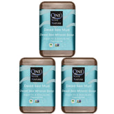 One With Nature Dead Sea Mineral Mud Soap Bar 7oz fragrance-free close-up highlights mineral-rich exfoliation.