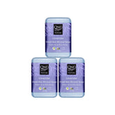 One With Nature Dead Sea Salt Lavender Soap pack front demonstrates soothing cleansing