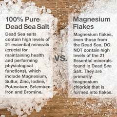 One With Nature Dead Sea Salt Mineral-Rich Formula supports a refreshing soak.