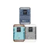 One With Nature Dead Sea Soap charcoal bar closeup highlighting detox and cleansing benefits