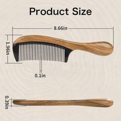 Onedor buffalo-horn-teeth closeup showing snag-free brushing.