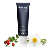 Onekind Dream Cream Night jar closeup shows fragrance-free hydration for dry skin.