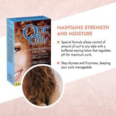 One 'N Only argan oil formula nourishes and hydrates for smoother results.